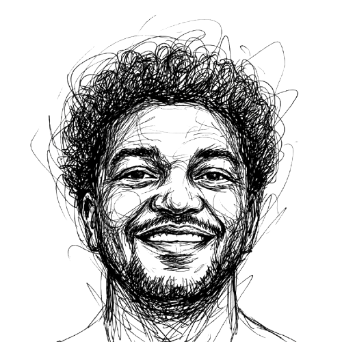 Latarence Butts portrait sketch